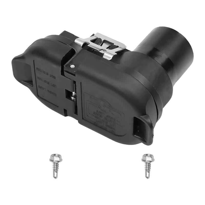 A13P Trailer Towing Socket 23404449 For Canyon Colorado 2015-2021 Rear Bumper Trailer Tow Hitch Receptacle Plug
