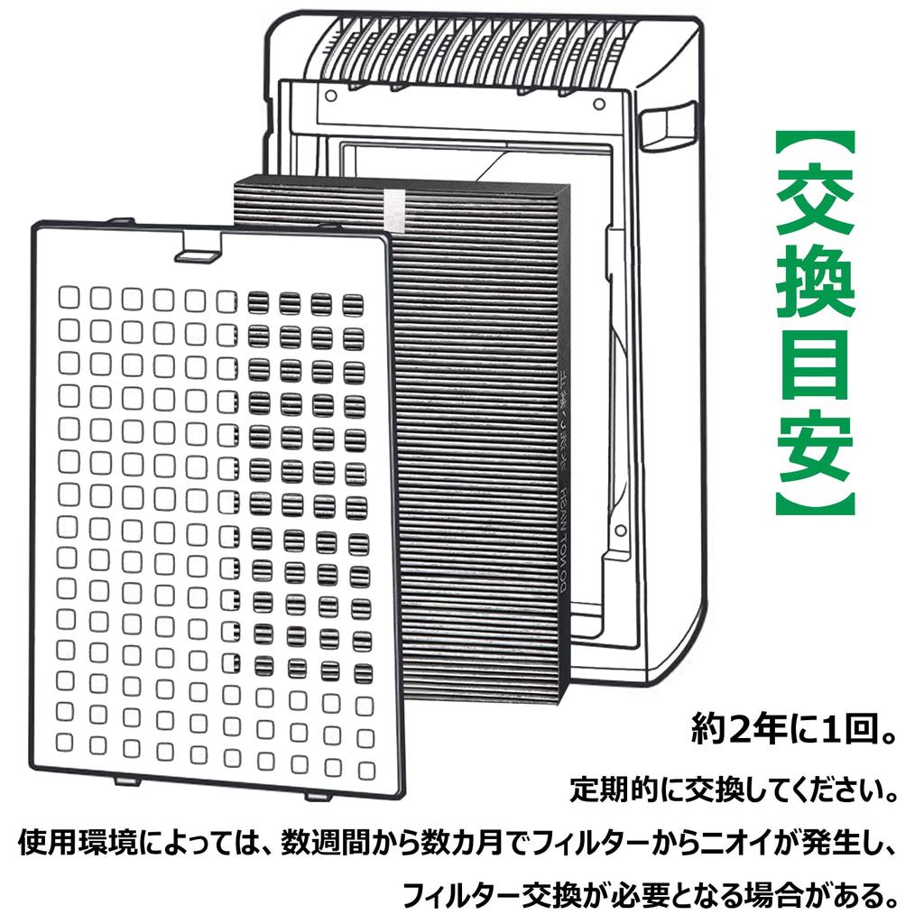 Интегрированный пылевой фильтр Фильтр Сменный фильтр для очистителя воздуха FZ-Y30SF (2 куска)