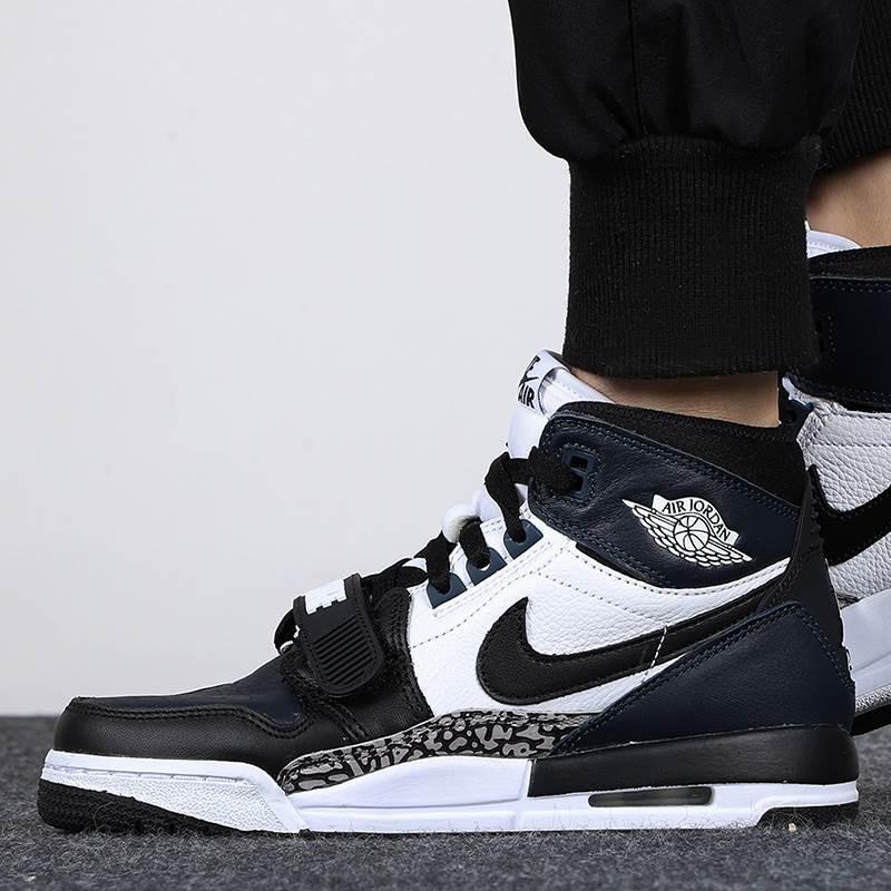 Кроссовки Air Jordan Legacy 312 BG Midnight Navy Детские Синий Черный Белый DO7442-401