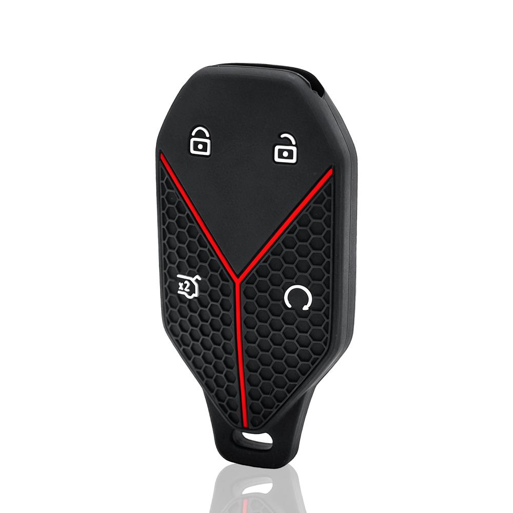 Силиконовый мягкий чехол для ключа для Byd Equation Leopard 8 Leopard 5 Умный чехол-брелок для дистанционного ключа автомобиля Аксессуары