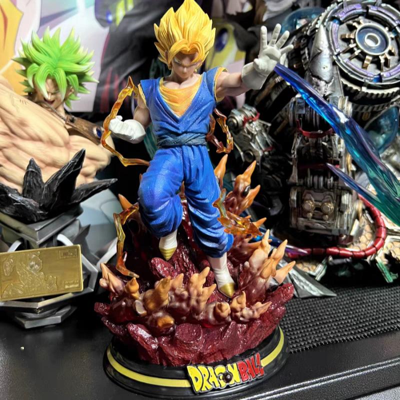 25cm Anime Figures Vegetto Gk Action Figures With Light Tenth Bullet Pvc Collection Model Dolls Toys Ornamen Gifts