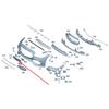 Держатель переднего номерного знака Mercedes-Benz W206 2024-2025 (2068805305)
