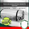 Silicone-Free Fiberglass Car Fire Blanket