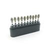 10 Pcs/set Dental Diamond Burs Drills High Speed Handpiece Polishing Whitening Product FG Dental Burs EX-11S