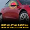 Right Side Rearview Mirror Cover Lower Holder Black For 2017- Tesla Model 3