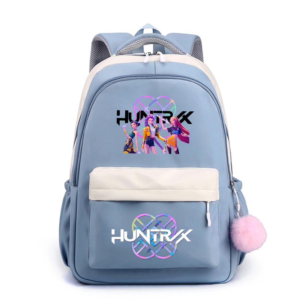 Аниме K-Pop Принт Рюкзак Большой Вместимости для Подростка Студента Девочки Мальчика Школьный Рюкзак Сумка для Книг Детский Подарок Женская Водонепроницаемая Дорожная Сумка Мочила