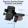 Auto Lock Car Monitor Phone Mount Screen Side Display Clip Holder for 4 To 7 Inch Smartphone Multi Angle Adjustable Brackets