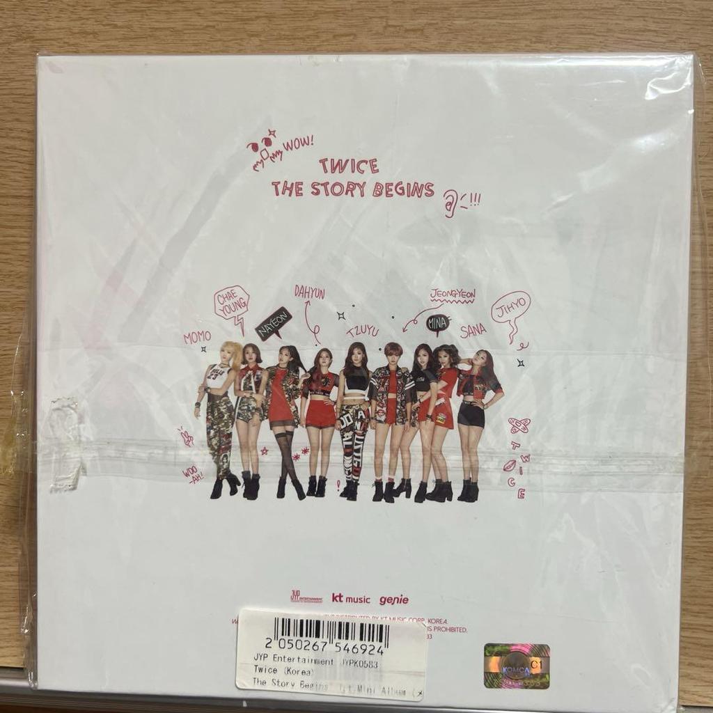 [ИСПОЛЬЗОВАННЫЙ] TWICE история начинается автограф-альбом на CD