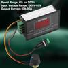 Adjustable Motor Controller  6‑60V 12V 24V 36V 48V 30A PWM  Motor Speed Controller Start Stop
