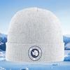 Antarctica Circle Earth Map Symbol Knitted Hat Unisex Women Unisex Beanie Pullover Cap Winter Thermal Warm Christmas Outdoor Cyclin