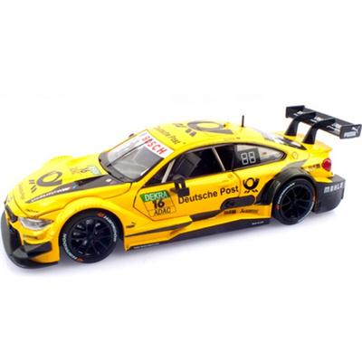 ЛЕФРИКА 1: Светодиодная литая под давлением BMW M4 DTM, 24 двери, MSZ925310YE, корейская игрушка