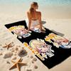 Beach Towel with Tenma Tsukasa1 Pattern - soft,absorbent,machine washable Lightweight&Modern,swimming,Travel Essentials