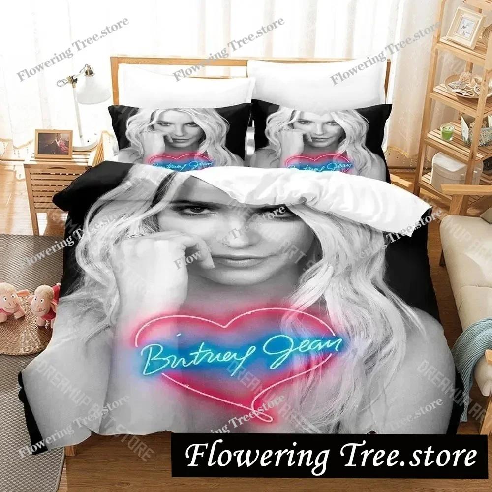 Сексуальный Комплект Постельного Белья Britney Spears Пододеяльник Комплект Постельного Белья Покрывало Наволочка Одеяло Размер King Queen Комплект Постельного Белья Для Мальчиков Взрослых