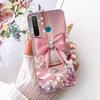 Для Realme 5 5i 5S Realme5 Pro Роскошный Чехол с Рисунком Цветов и Бантом Мягкий Силиконовый Чехол для Телефона Для Realme 5 Pro 5i 5S Задняя Крышка Coque