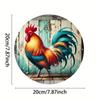 Винтажная жестяная табличка Металлическое настенное искусство Декор 20x20 см Ретро Домашний Бар Кафе