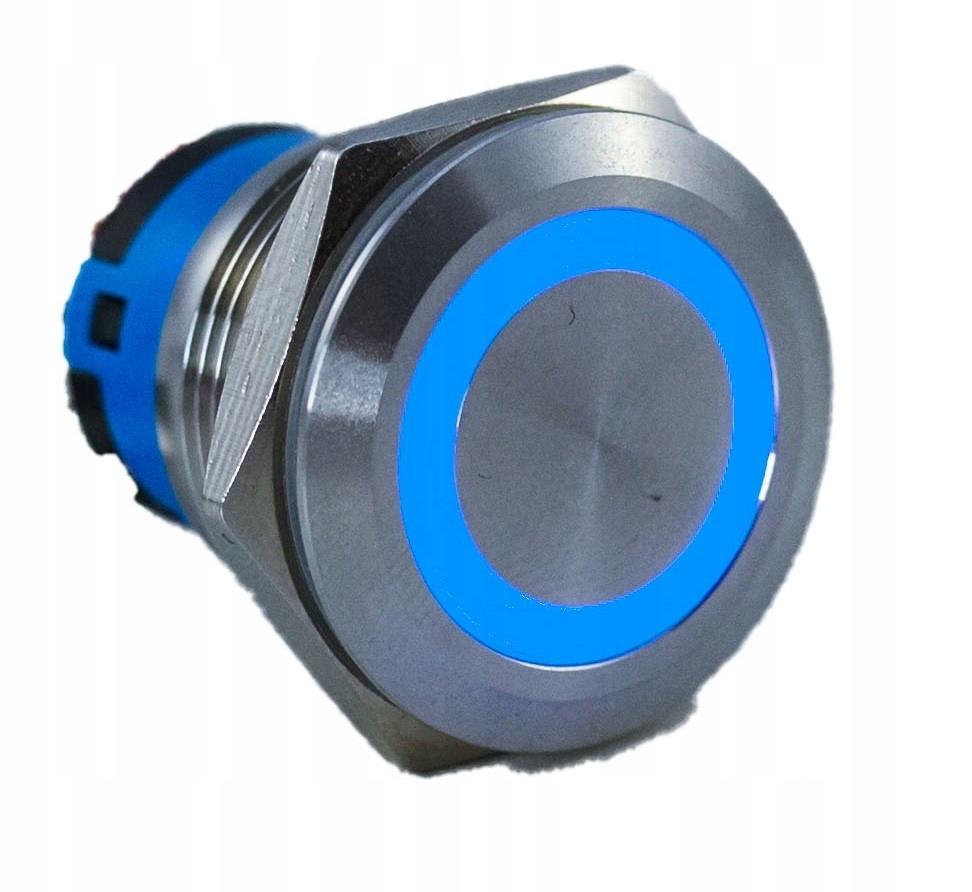 Vandal-proof bistable button 250V 2A 19X27