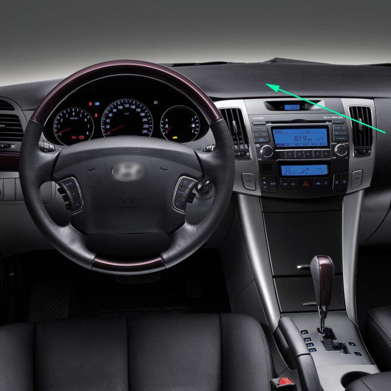 Противоскользящий защитный коврик на солнцезащитный козырек для Sonata 2010-2014