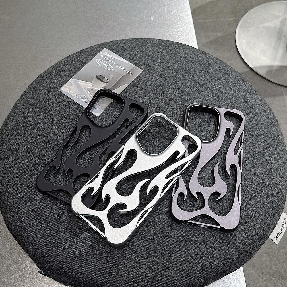 Чехлы для телефонов iPhone 11 13 16 ProMax iPhone 14 15 ProMax 12 13 ProMax 13 Pro 14 Pro Samsung A55 A54 S25 S24 S23 S22 Ultra Flame Shell Cool Advanced