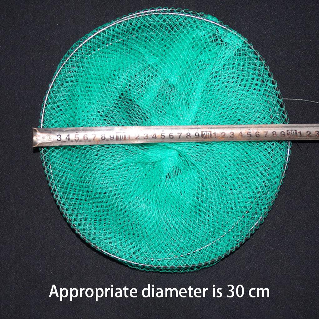 Двухслойная рыболовная сеть, Садок-ловушка для креветок, Сеть-ловушка для рыбы, Складная нейлоновая рыболовная сеть, Рыболовный садок
