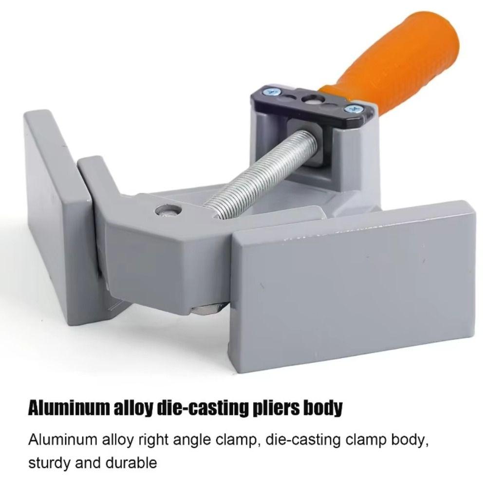 Sturdy Design Right Angle Clamp Adjustable Swing Jaws 90 Degree Angle Clamp Welding Drawers