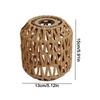 Bohemian Style Pendant Lamp Shade 13*15cm Rattan Lampshade Fashion Hanging Lamp Shade