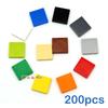 200 шт. Сделай сам Строительные блоки Фигурка Кирпичики Плитка 2x2 Образовательные Творческие Размеры Подходит для Детей с 3068 Игрушками