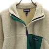 patagonia Outdoor 23056FA16 Classic RetroX Fleece jacket S Ivory Bore Men's Used