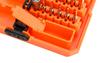 Precision screwdriver bits with handle 45 pcs.