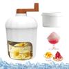 Manual Shaved Ice Maker with Ice Maker Cup for Fluffy Easy To Removable and No Batteries for Home or Commercial Compact Ice Manual Shaved Ice Maker