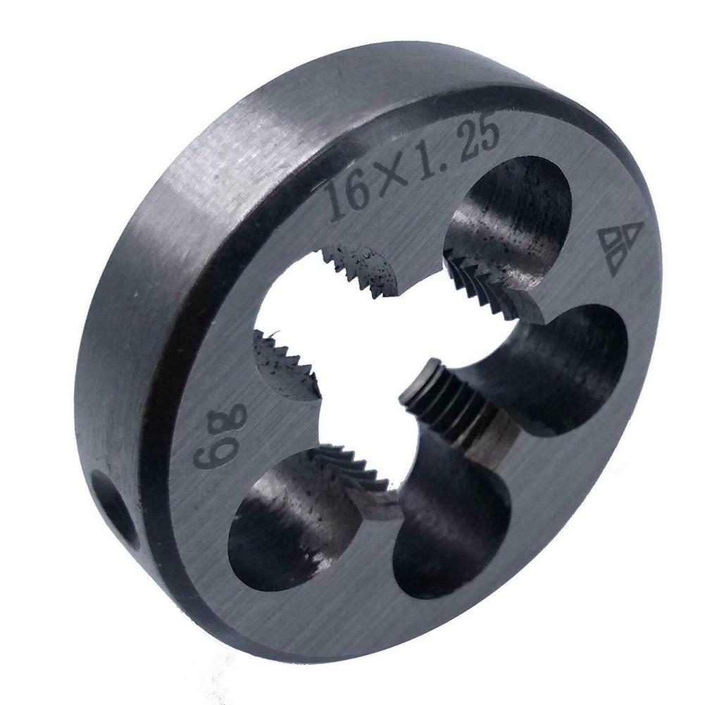 HSS M16 x 1,25 мм конический и пробковый метчик и M16 x 1,25 мм плашка метрическая резьба правая