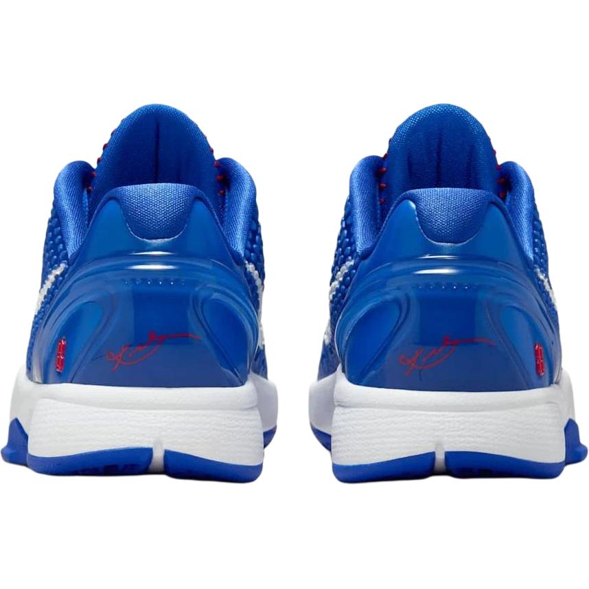 Nike Zoom Kobe 6 GS Dodgers Kids Sneakers Blue Game-Royal White FV9676-400