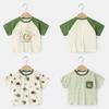 Baby Clothes Casual Short-sleeved T-shirts Summer Clothes Boys Girls Baby Children Children Summer Half-sleeved Tops