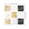 20pcs/set Flat 3D Wall Sticker Self Adhesive Kitchen Stickers Mosaic Tile Wallpaper  Bedroom Home