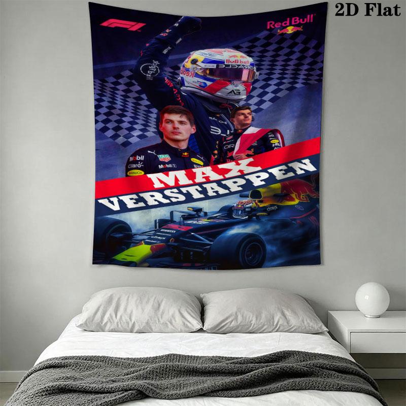 VER Red Bull Ace Wall Tapestry Aesthetic Wall Hanging Printed Fabric Blanket Decorative Tapestries for Bedroom Living Room Home Decor