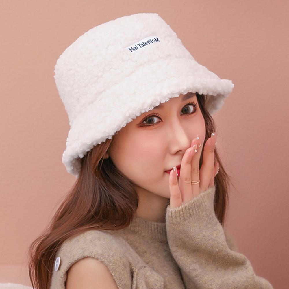 Warm Beanies Fisherman Cap Thick Warm Sun Caps Portable Bucket Hat Autumn Winter