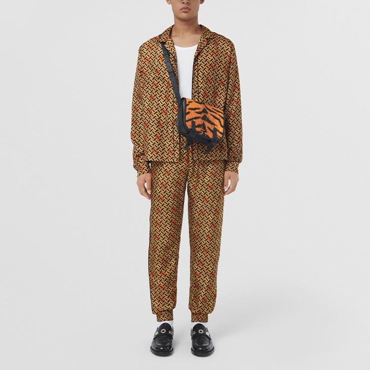 Burberry SS22 Knitted Sweatpants Men's Brown 80513241