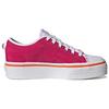 adidas Originals NIZZA Originals Платформа Низкие Кеды для Скейтбординга Женские Белый Розовый Оранжевый S42604