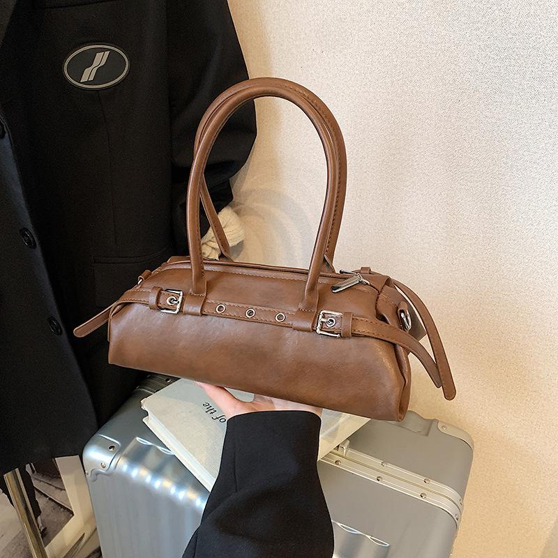 Fashion Retro Commuter Bag Women's Bag 2025 New Fashion Popular Underarm Shoulder Bag Portable Pillow Bag