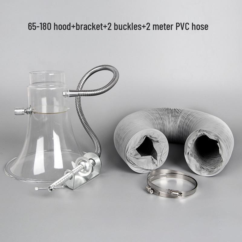 Паяльный вытяжной колпак Соединитель раструба для удаления дыма - Доступен в размерах 2,5, 3 и 4 дюйма