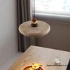 Ретро-люстра из желтого травертина в стиле Ваби-Саби, новый дизайн 2024 года для столовой или барной стойки
