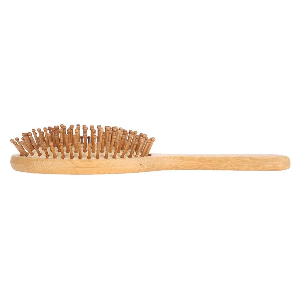 Portable Solid Wood Hair Massage Comb Promote Blood Circulation Wooden Hair Comb Hair Care