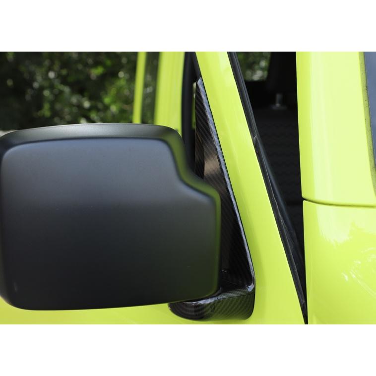 Автомобильное зеркало заднего вида, декоративная крышка, наклейки для Suzuki Jimny JB64 JB74 2022 2023, внешний вид