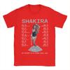 Shakira Colombia las mujenres ya no lloran T Shirt Unisex Streetwear TShirts Summer Breathable Tee Shirt Oversized Clothes