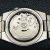 Б/у оригинальные винтажные мужские часы SEIKO 5 с автоподзаводом из Японии с темно-бордовым циферблатом a433885-2 R119-a433885