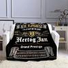 Печатное одеяло Hertog Jan Плед для пикника одеяла для кроватей Фланец Теплое одеяло Домашние дорожные одеяла постельные принадлежности подарок на день рождения