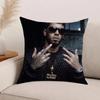 Наволочка для подушки с изображением рэпера A-Anuel Aa, офисные подушки, подходящие для дивана, автомобиля, спальни, декоративная наволочка