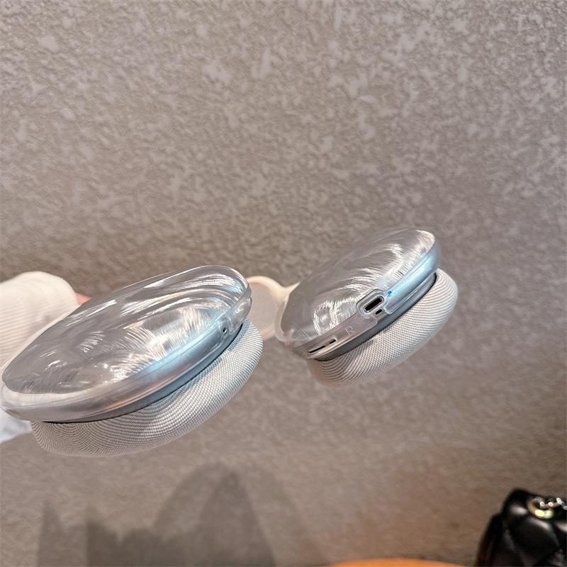 Плетение из пряжи с покрытием для защитного чехла Apple AirPods Max, защитный чехол для гарнитуры AirPods, простой