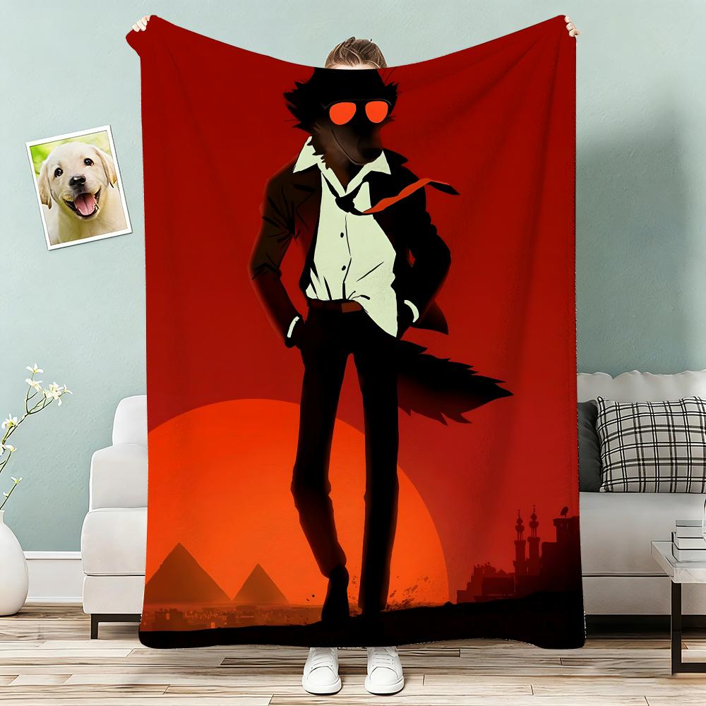 The Bad Guys Throw Lightweight g Flannel Blanket Soft Skinfriendly for Summer Cooling