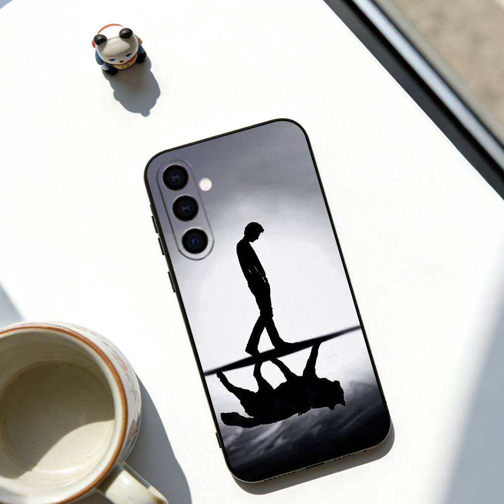 Чехол для телефона Волк Мягкий черный Для Samsung Galaxy A73,A72,A71,A70,A53,A52,A51