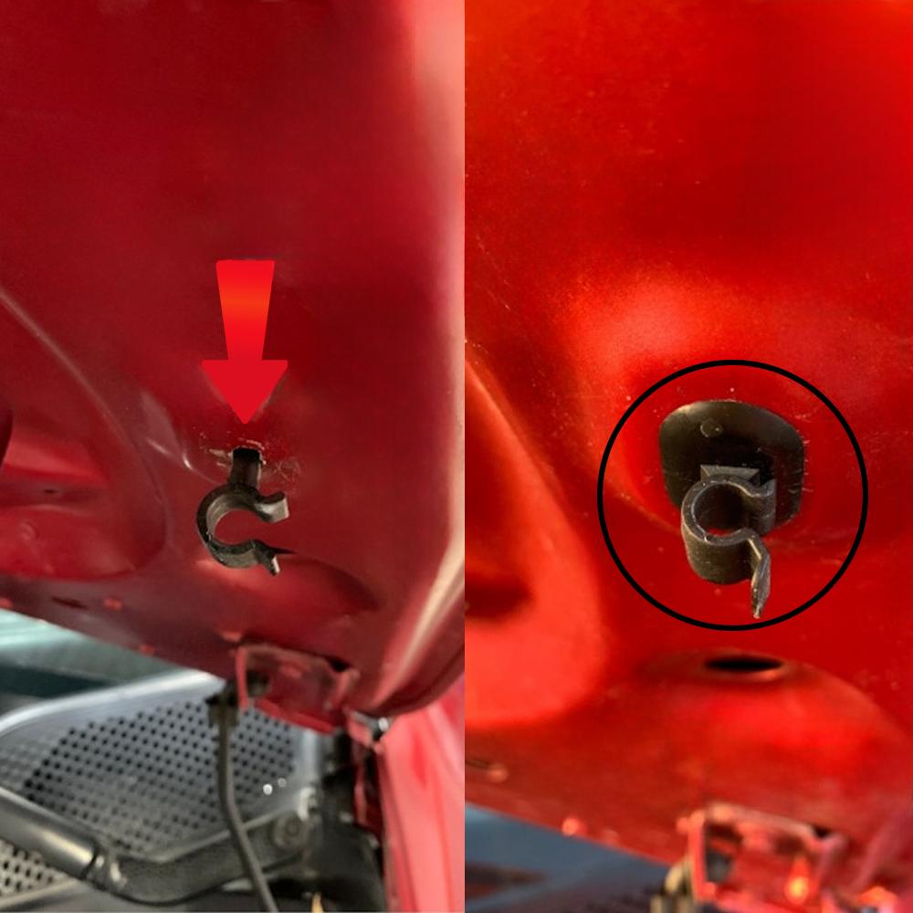 2 шт. новый держатель стержня капота капота 792834 для Citroen C4 2004 2005 2006 2007 - 2010 фиксатор крепления